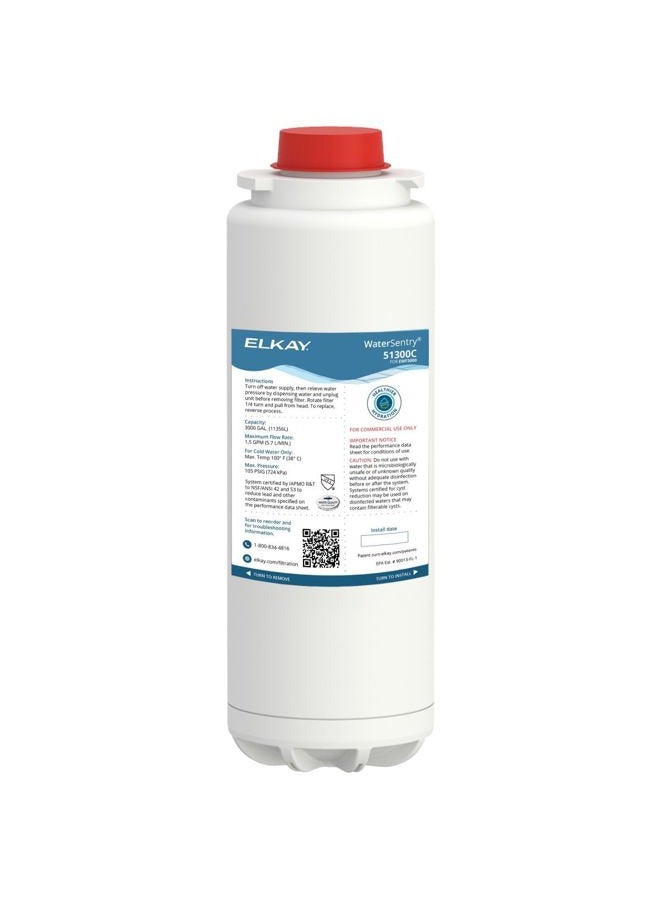 Elkay فلتر 51300C WaterSentry المعتمد من NSF/ANSI للرصاص + الميكروبلاستيك (لملء الزجاجات) - Image 4