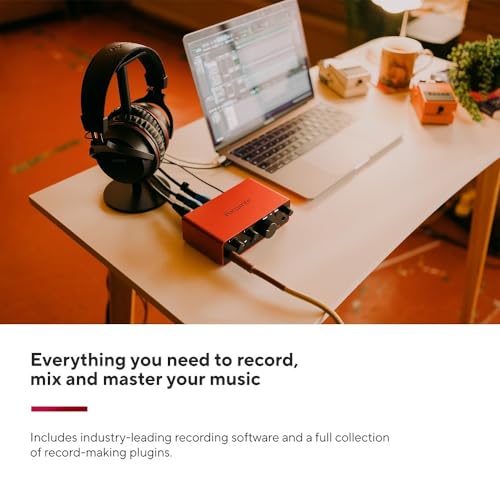 Focusrite Scarlett Solo 4th Gen USB Audio Interface, for the Guitarist, Vocalist, or Producer — High-Fidelity, Studio Quality Recording, and All the Software You Need to Record - Image 5