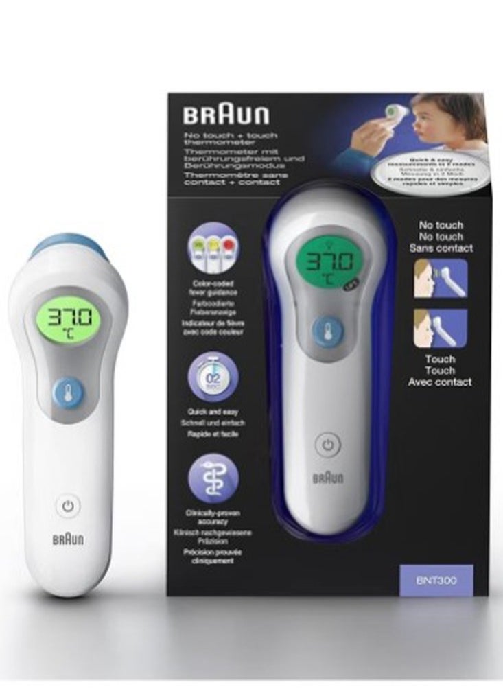 BRAUN No Touch forehead thermometer for all ages, BNT300  - Image 2