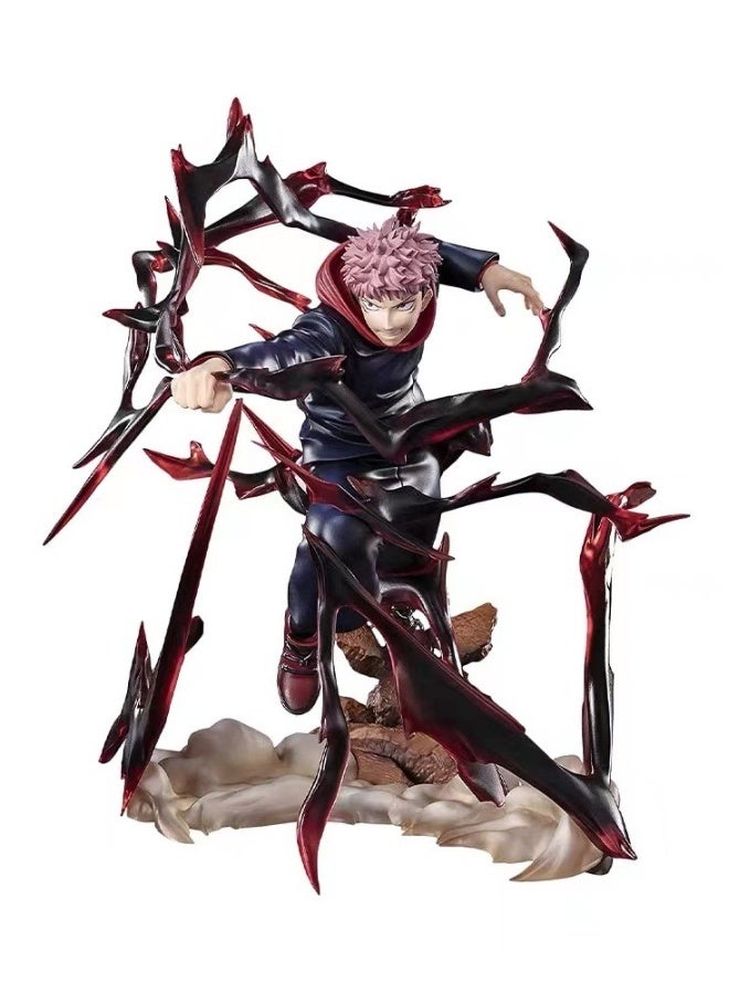 Knotstick Yoshihito, Spell Back to War Anime, Special Effects Figure (18cm)  - Image 1