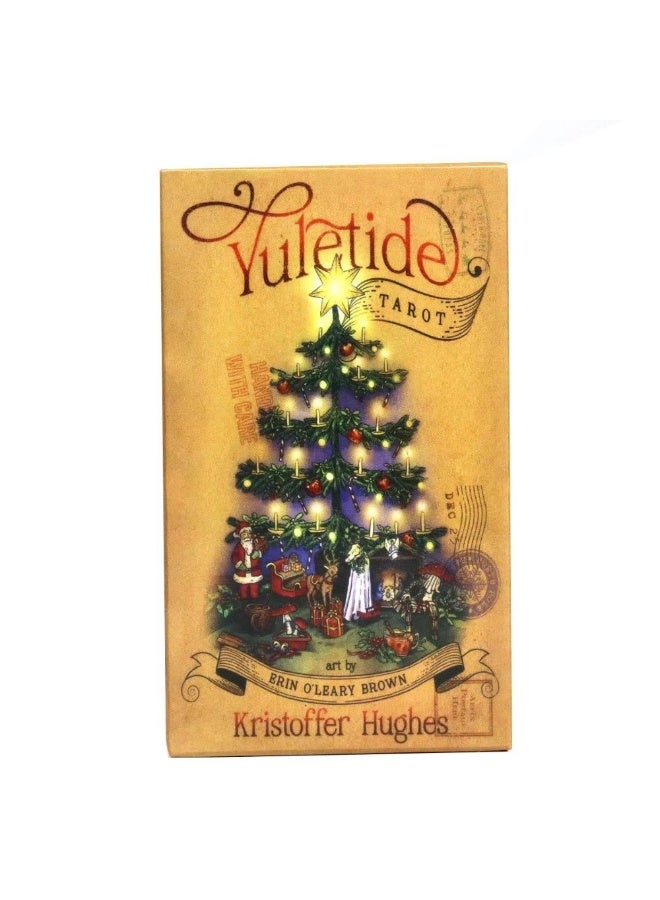 NIBEMINENT بطاقات تاروت بطابع عيد الميلاد 10.3 سم × 6 سم - الأمل، الدفء وفرحة التاروت، مخصصة لأروع أوقات السنة - 78 بطاقة - Image 5