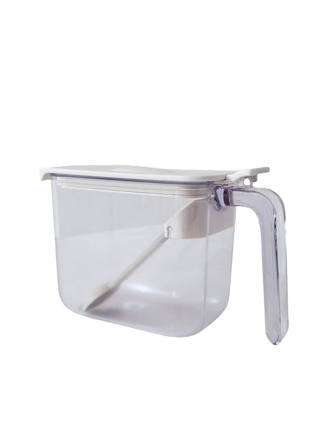 Airtight Seasoning Box  As Food Grade Silicone Sealed Cans  Dosing Spoon  Drop Damper & 3-In-1 Rotary Peeler Fruit And Vegetable Grater Peeler High Carbon Stainless Steel Bundle - Image 2