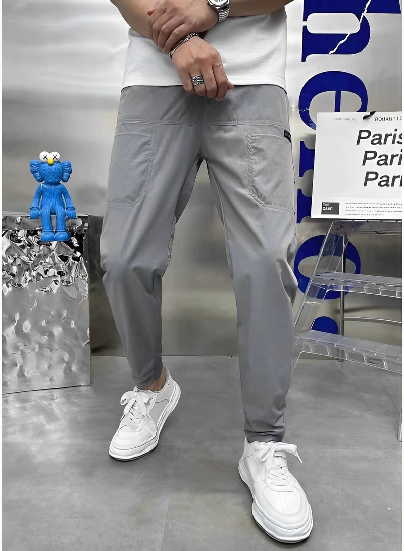 REOCLE Men's Cargo Pant with Relaxed Fit Stretch Resistant Quick Dry Lightweight Outdoor Tactical Pants for Men with Multi Pockets  - Image 2