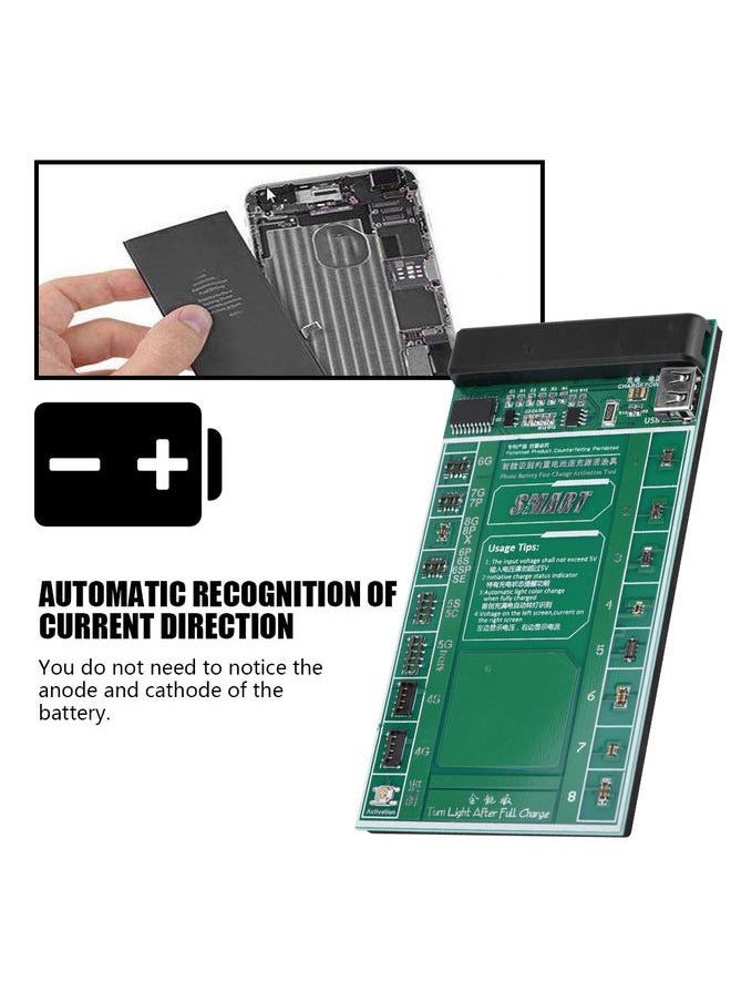 Universal Battery Fast Charge Activation Circuit Board Test Fixture Kit For iOS/ Android Phone