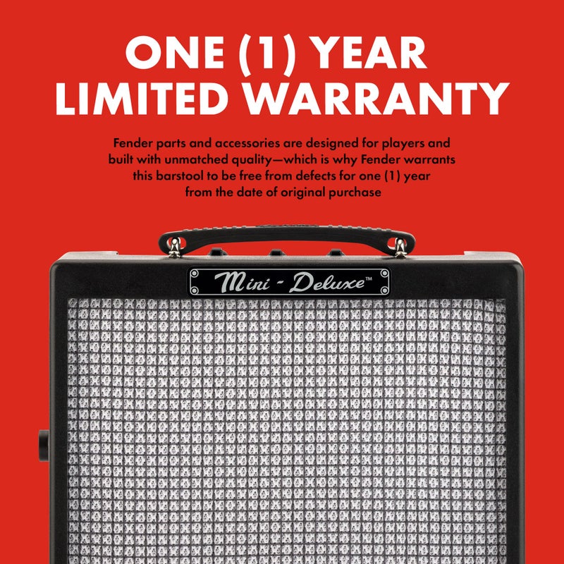Fender Mini Deluxe Electric Guitar Amp, with 1-Year Warranty, Mini Guitar Amp, Portable Guitar Amplifier, Guitar Accessories, 3 Watts, Black - Image 5