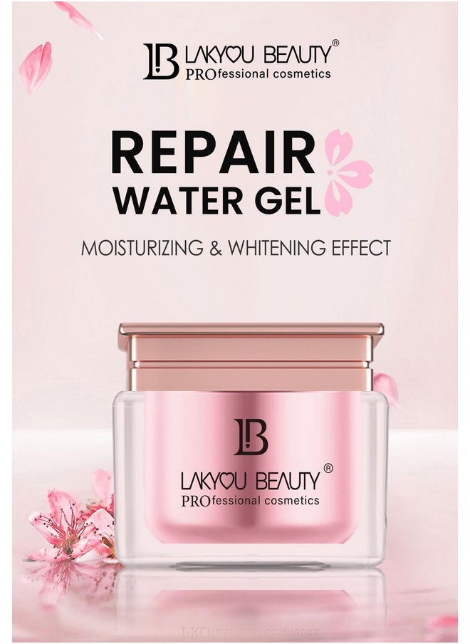 LAKYOU BEAUTY Repair Water Gel - Hydrating & Whitening Effect, Moisturizing Water Gel For Radiant Skin, 40G  - Image 3