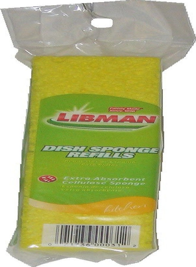 Libman إعادة تعبئة إسفنجة الصحون من ليبمان (2 إعادة تعبئة إسفنجة) - Image 2