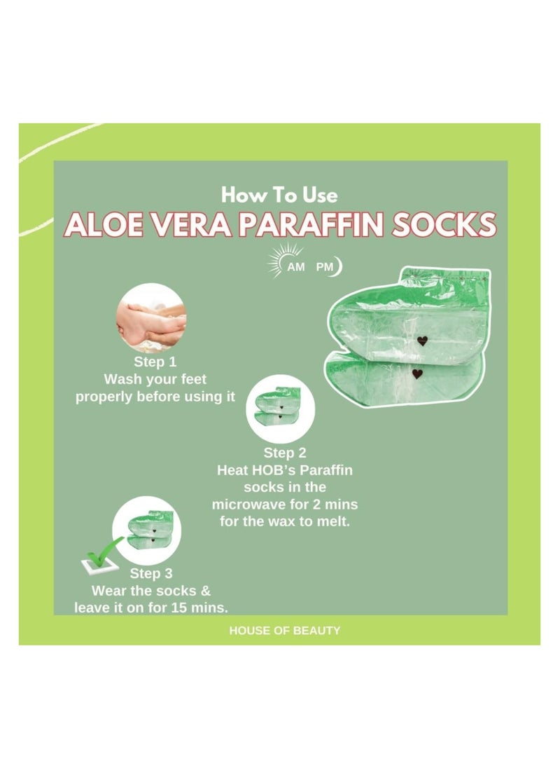 brunson Brunson Paraffin Wax Socks Disposable Foot Moisturizing Spa Socks for Cracked Heels Dry Skin Pedicure Paraffin Therapy 6pcs Feet Wax Care Soft Hydrating Foot Bags for Deep moisturization  - Image 5