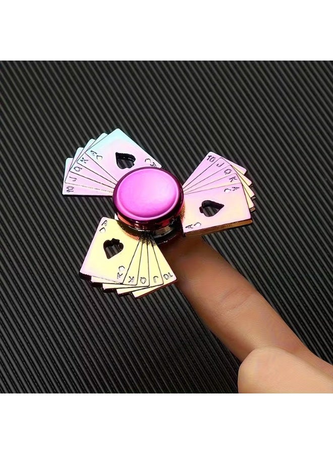 Goolsky Stainless Steel Fidget Spinner, Metal Finger Spinners Toy for Focus & Stress Relief, Durable Fingertip Gyro for Party Favors, Goody Bag Fillers, and Gifts - Mixed Color - Image 2