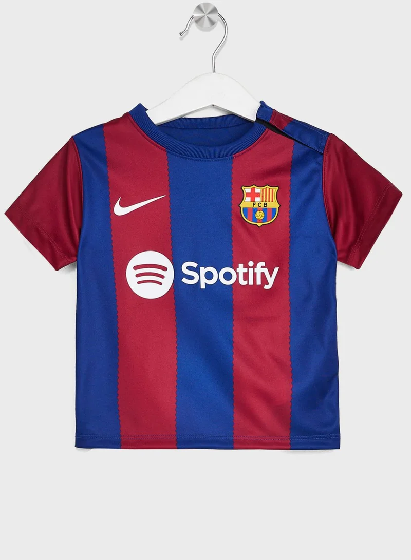Nike Infant FC Barcelona Dri-Fit Home Kit