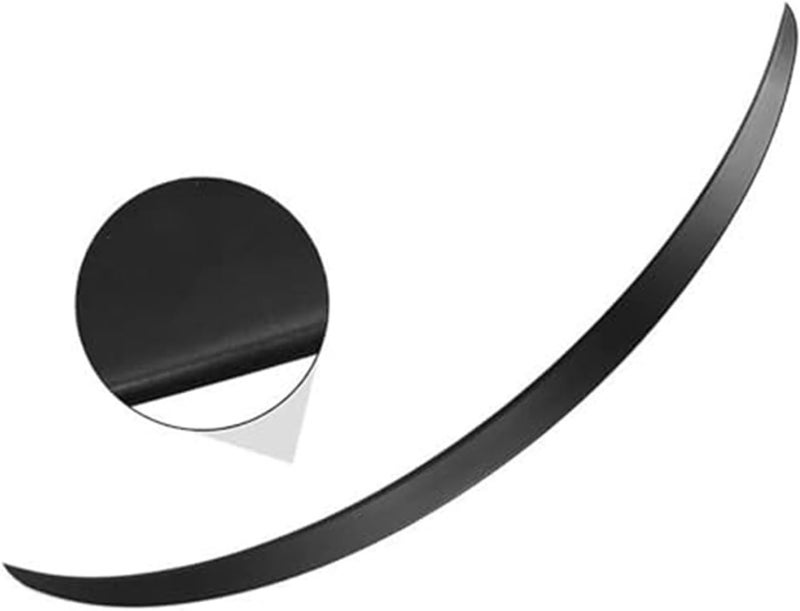 Wivplex Matte Black Car Spoiler for Tesla Model 3 2023 - Image 1