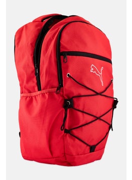 PUMA Men Brand Logo Backpack, Red  - Image 3