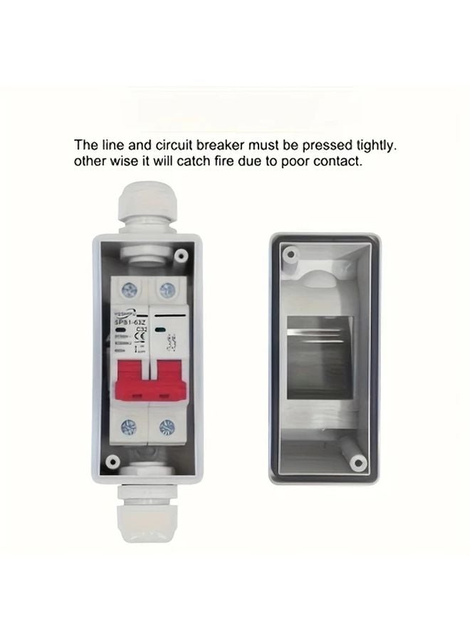 32A Photovoltaic Circuit Breaker with MC4 Head 4 Pairs Relay for Solar PV Power Supply - Image 5