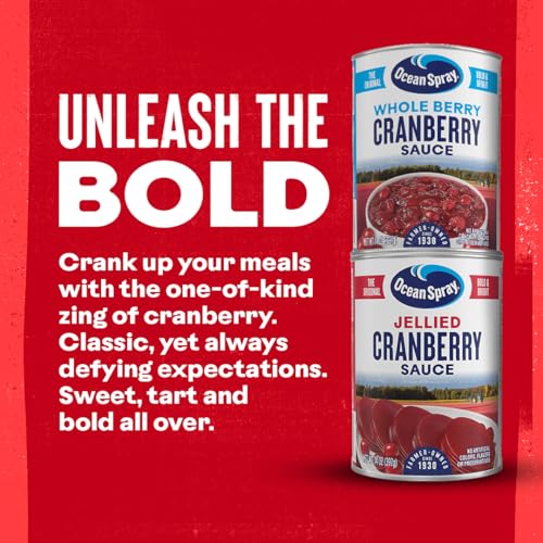 Ocean Spray Jellied Cranberry Sauce, Canned Side Dish, 14 Oz Can (Pack of 1) - Image 5