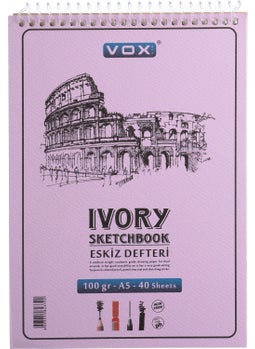 Vox Art Sketch Drawing Book A5 40 Sheets 100 gr  - Image 1