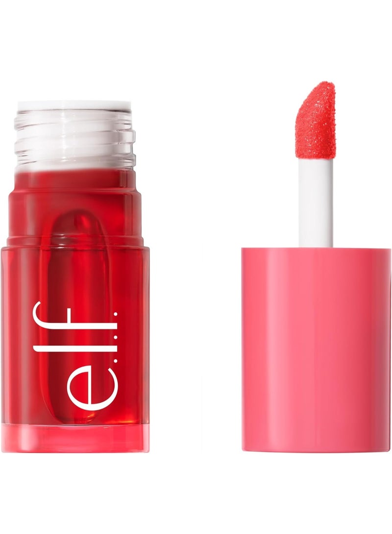 elf Sheer For It Blush Tint - Buildable Stain For Lips + Cheek,Pink Positive - Image 1