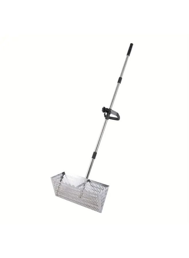 مشذب و منخل الرمال متعدد الأغراض "الأسود على الأبيض" لصيد سرطان البحر في الشاطئ والبستنة وتنظيف الرمال - Image 1