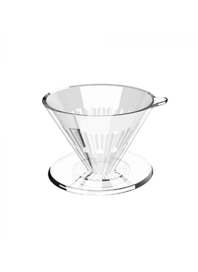 TIMEMORE - V60 Dripper Made of High Fired Glass Material Pour Over Coffee Maker Slow Brewing Home Office Cafe Strong Flavour Brewer Size 02 - Image 1