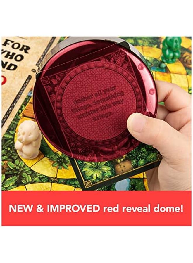 سبين ماستر جيمز Jumanji The Game، لعبة المغامرات العائلية الكلاسيكية والمخيفة المبنية على فيلم الحركة الكوميدي للأطفال والكبار من سن 8 سنوات فما فوق - Image 3