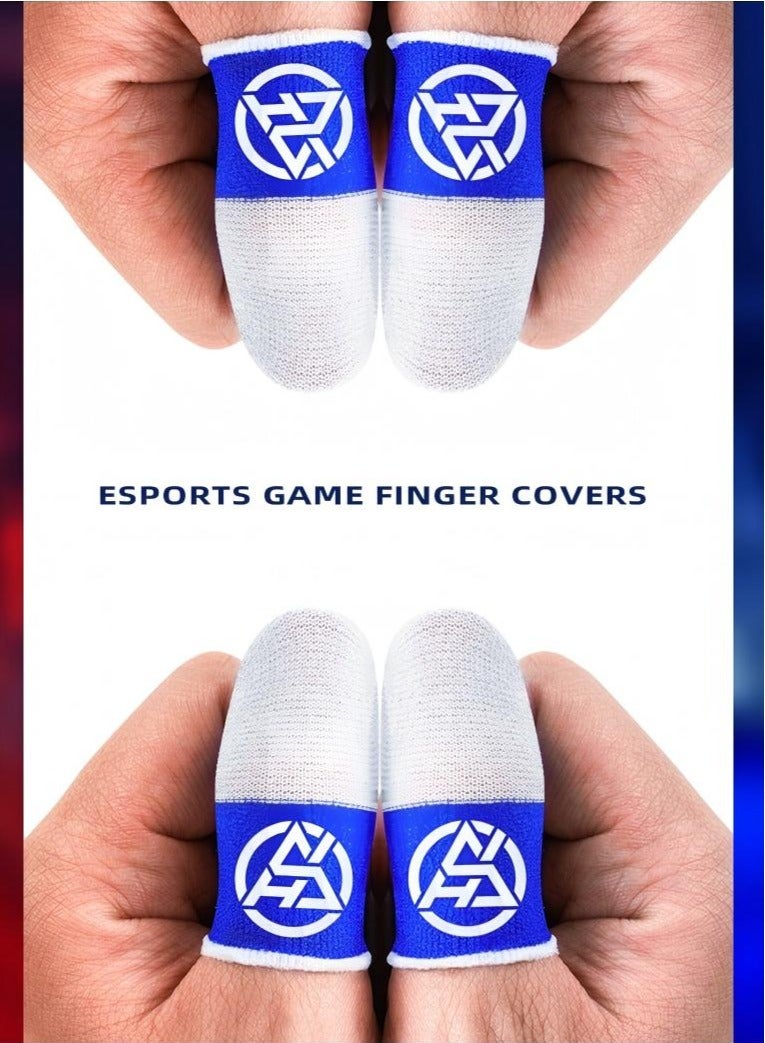 2 Pairs Of Mobile Game Touch Screen Finger Sleeves, With Metal Storage Box, Ultra-Thin 0.25mm Finger Sleeves, Ultra-High Sensitive Touch, Smooth Operation, Sweat-Absorbent, Odorless, Breathable, Seamless Finger Sleeves, Suitable For Pubg And Other Games - Image 5