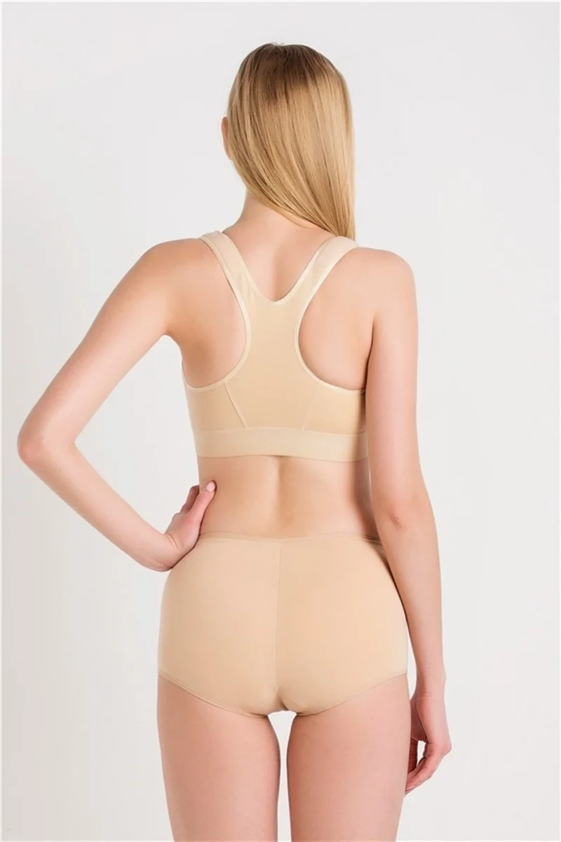 Magic Form 640 Women's Skin Combed Cotton High Waist Panties