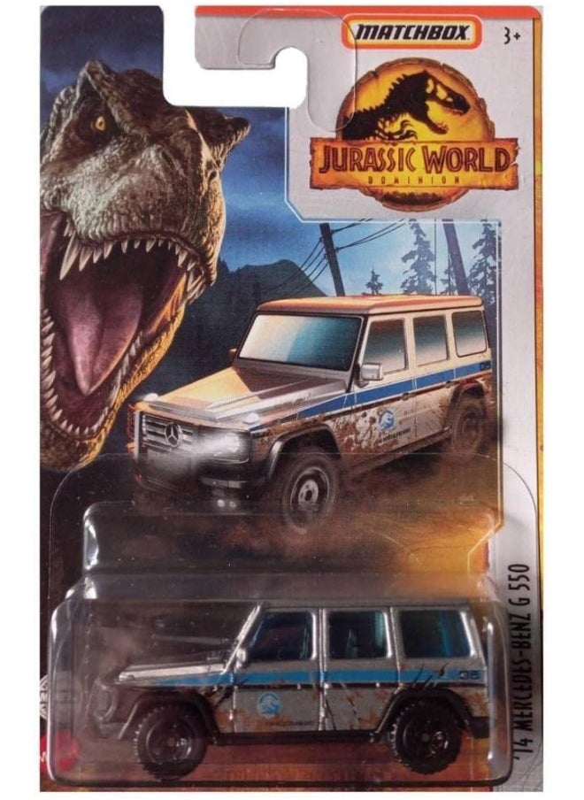 MATCHBOX - Matchbox Jurassic World 14 Mercedes-Benz G 550 MBX Entertainment 3/18 2018 - Image 1