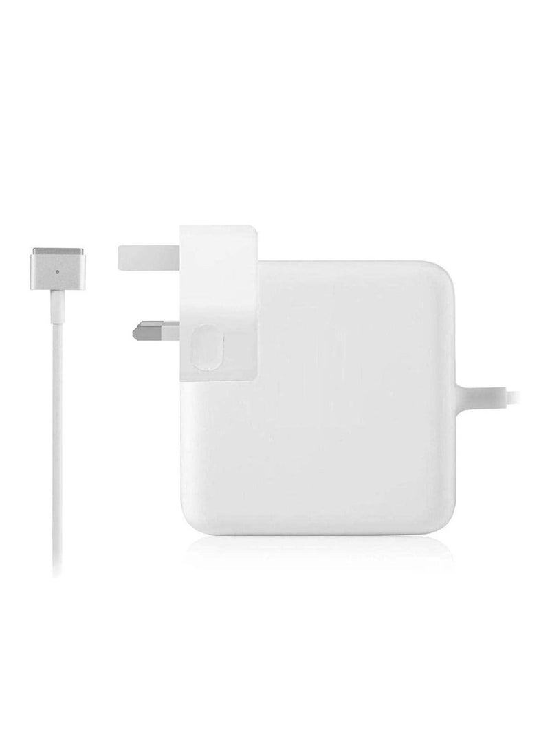 Generic - 60W T-tip Replacement Adapter AC Charger and UK AC plug Power Adapter Replacement Charger for Magsafe2 Compatible with 13 inch MacBook Pro Retina display released Late 2012 to early 2015 - Image 1