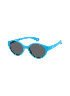 Polaroid Kids Unisex UV Protection Round Sunglasses - Pld K007/S Azure 42 - Lens Size: 42 Mm  - Image 1