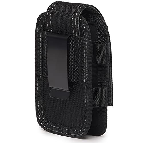 ToughBuilt – Smartphone Pouch, Heavy-Duty Phone Holder with ClipTech Hub, Reinforced 1680D Fabric, Adjustable Security Flap, and Belt Clip for Secure Access on Jobsite or in The Field - Image 5