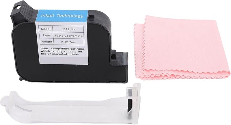 Eujgoov Black Ink Cartridge 42ML For SC12 CP12 SC12T Handheld Printer - Image 3