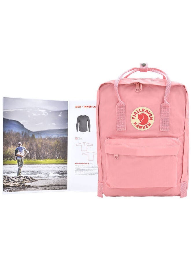 Fjallraven Arctic Fox Backpack For Women And Men, Kanken School Bag 23510-312 Light Pink 16l Qixi - Image 3