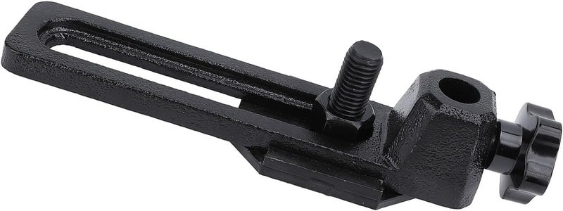 Focket Wood Lathe Tool Rest, Cast Steel Rustproof Shock Absorbing 20mm Hole Lathe Tool Holder, Wood Steady Rest with Easy to Use Design for Woodworking Enthusiasts - Image 3