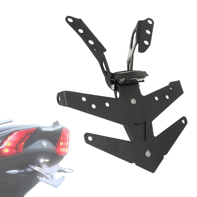 psler License Plate Holder for Yamaha TMAX 560 2022 2023 2024, psler Rear Fender Frame Rear Motorcycle Accessories - Image 1