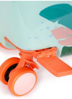 Milk&Moo MILK&MOO Rideable Kids Suitcase Jungle Friends, Fun and Safe, Durable, Spacious and Ergonomic Design, 360° Swivel Wheels, for Children Aged 2-6 Years, 21 L, Maximum Riding Weight 50 kg / 110 Lb  - Image 4