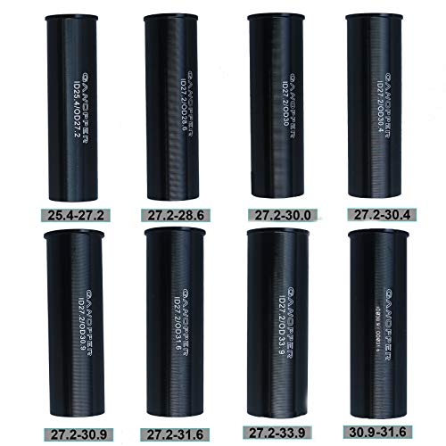 GANOPPER Bicycle Seat Post Shim 27.2 to 30.0 Alloy Aluminum Bicycle Seat Post Tube Adapter for MTB BMX Road Bike - Image 3