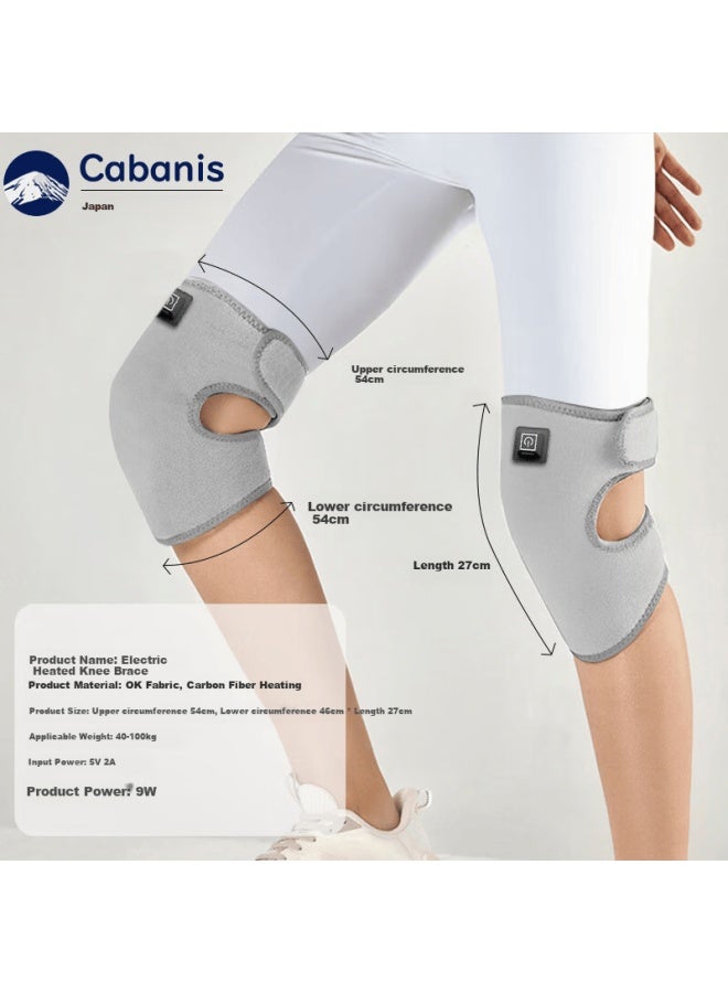 Cabanis Electric Heated Knee Brace With Mugwort For Meniscus Injury, Arthritis, Effusion, Synovitis, Elderly Warm Knee Support - Image 3