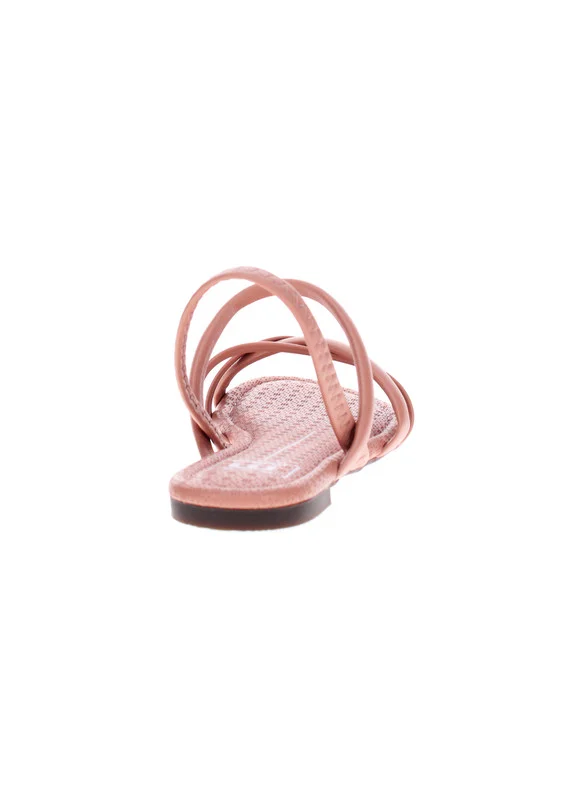 MOLECA Moleca Ladies Flat Sandals Nude | Made In Brazil