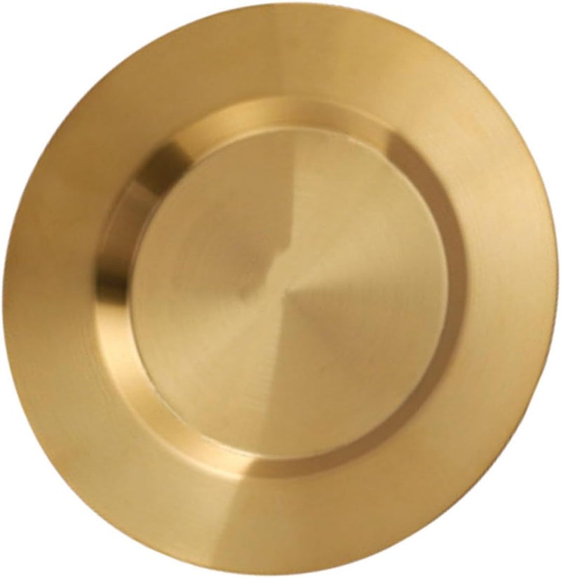 Stainless Steel Unbreakable Dinner Plate 18X18X1 7CM Easy Clean Reusable For Home Restaurant Picnic - Image 1