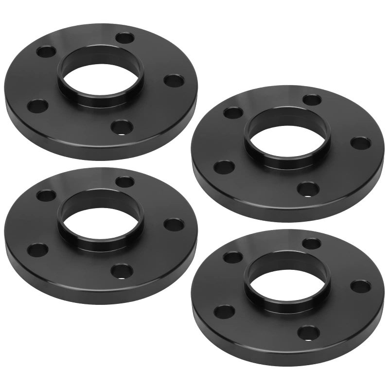 BRTEC 5x112mm Wheel Spacers 4pcs 5x112 Studs 15mm Thickness 6656mm Hub Bore Spacer Compatible for Audi A4 A4 allroadA5A6 for MercedesBenz C250C300C350CLS400 for BMW X1 X3