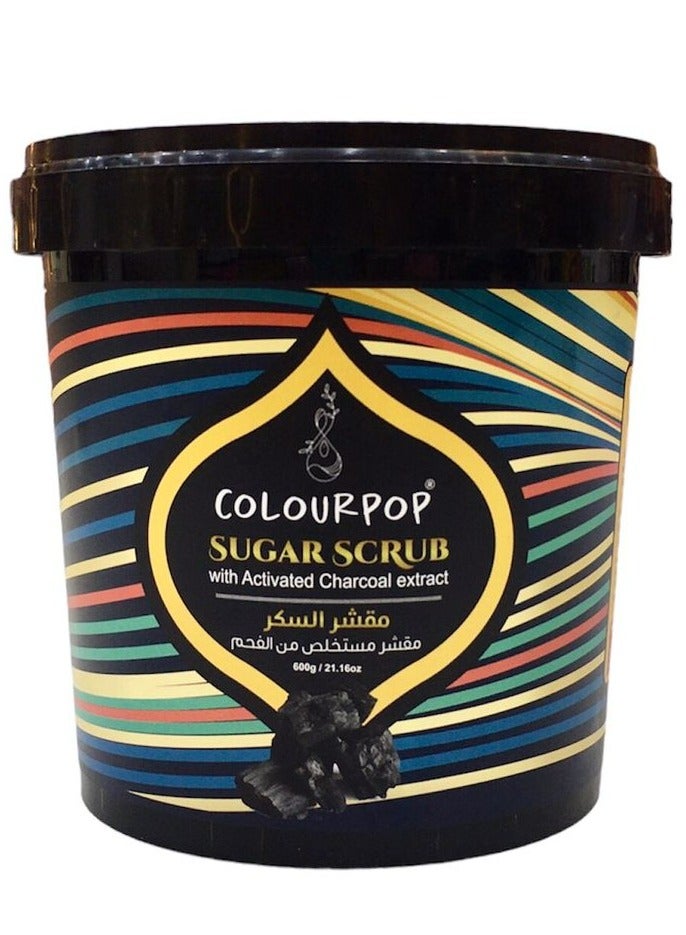 Sugar Scrub Activated Charcoal Extract 600g