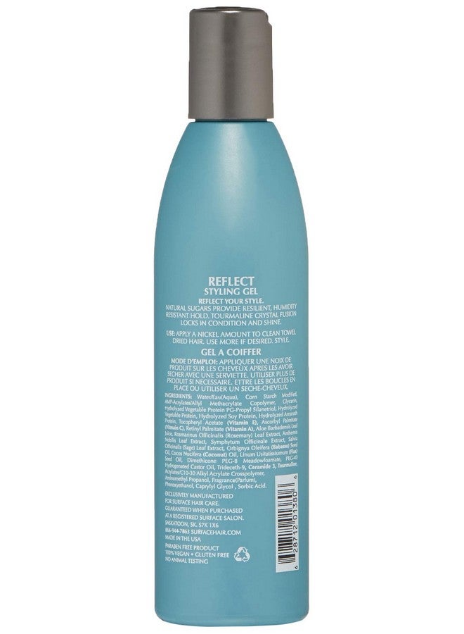 Surface Hair Reflect Styling Gel Humidity Resistant Control And Resilient Shine 8 Oz. - Image 2