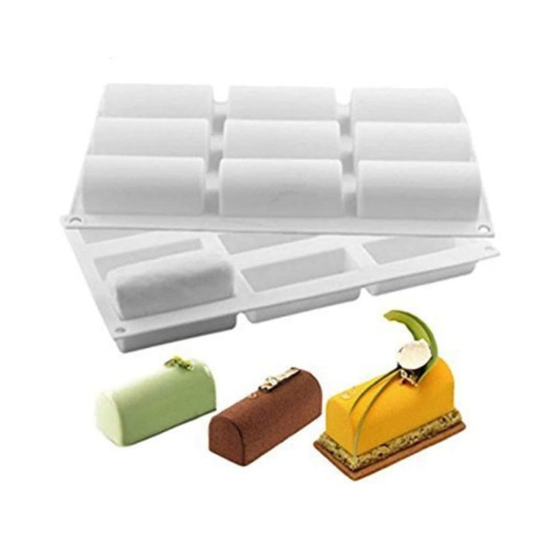 mostsom 328 Length Cylinder Strips Biscuit Chocolate Sticks Cookies Baking Jelly Silicone Mold Ice Tube Making Trays Perfect Ice Cube Sticks Molds Cylinder H - Image 2