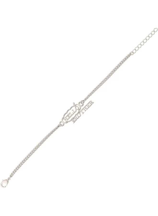 VOYLLA Stylish Hello Brother Rakhi Bracelet