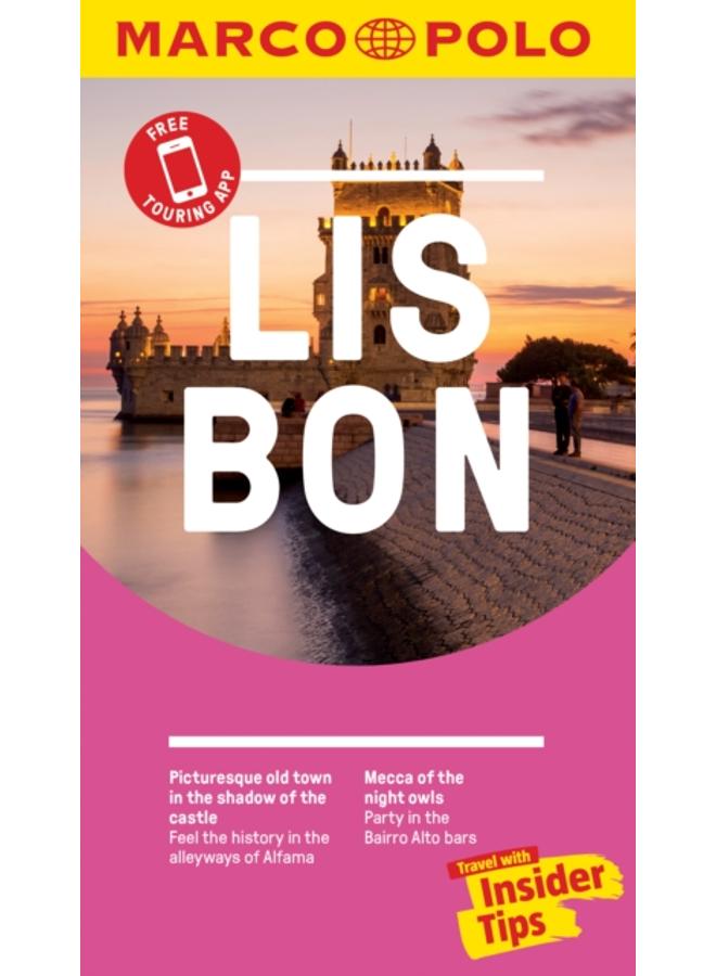 Lisbon Marco Polo Pocket Travel Guide - with pull out map 