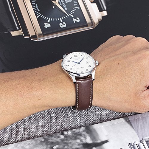 iStrap Quick Release Watch Band - Top Grain Leather Replacement Quickfit Strap - Stainless Steel Buckle - 18mm, 19mm, 20mm, 21mm 22mm,24mm for Men Women - Image 5