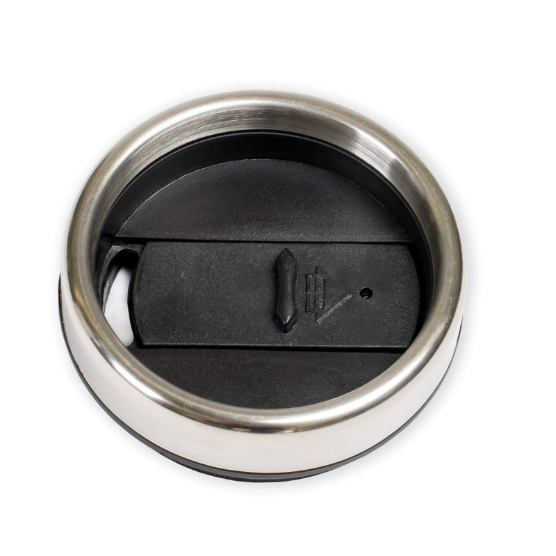 Elanze Designs Captain Struggle Bus Maroon 16 Ounces Stainless Steel Travel Mug Tumbler - Image 5