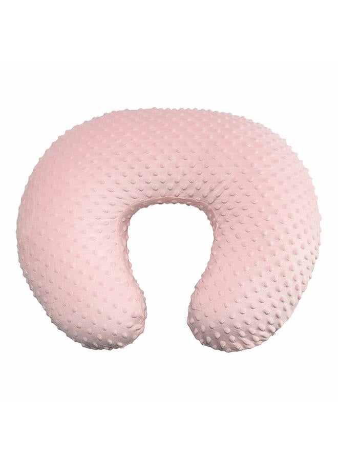 Owlowla Nursing Pillow Cover, Breastfeeding Pillow Slipcover Fits Nursing Pillow for Baby Boy Girl(Blush Pink) - Image 1