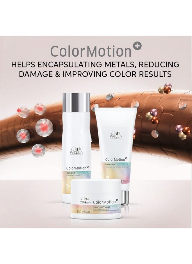 Wella Professionals Colormotion+ Color Protection Shampoo For Colored Hair Preserves Smoothness And Shine While Strengthening Hair 8.4Oz  - Image 4