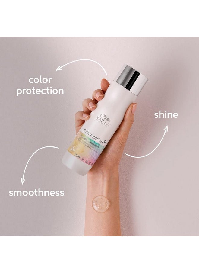 Wella Professionals Colormotion+ Color Protection Shampoo For Colored Hair Preserves Smoothness And Shine While Strengthening Hair 8.4Oz  - Image 2