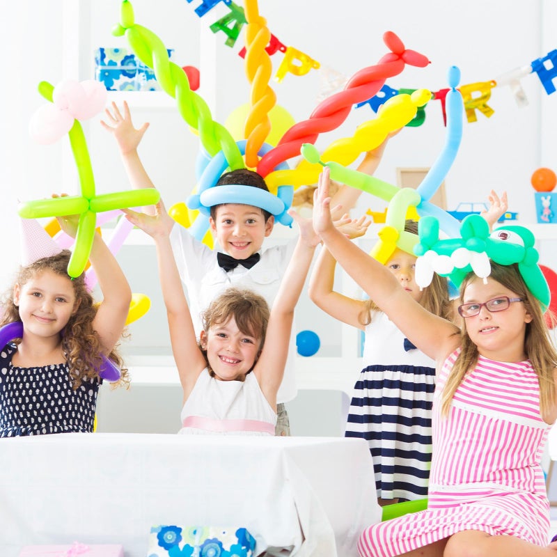Koogel 400 PCS 260 Long Balloons, Assorted Color Skinny Latex Twisting Balloons for Animal Modeling Tying Balloon Arch Wedding Birthday outdoor Party Decor - Image 2